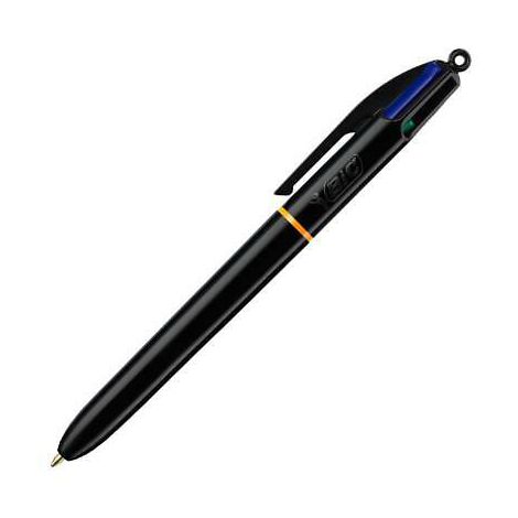Długopis 4-kolorowy Bic 4 Colours Pro 1.0mm, Czarny